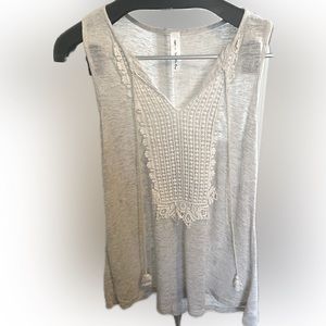 Vanilla Bay, Small, Cream/tan flowy top